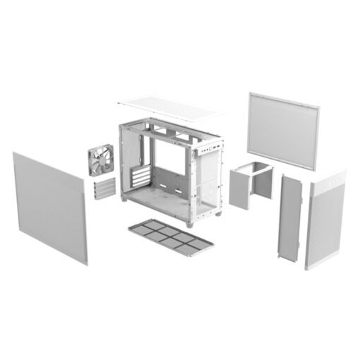 GABINETE ASUS AP 201 WHITE MICRO-ATX - Imagen 4