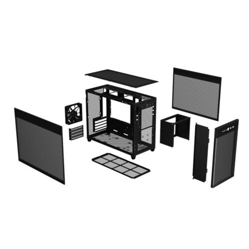 GABINETE ASUS AP 201 BLACK MICRO-ATX - Imagen 4
